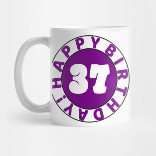 Happy 37th Birthday Mug